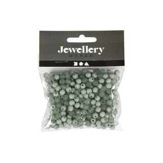 Creativ Company Perles en plastique 6 mm, Neuf, 150 pcs.
