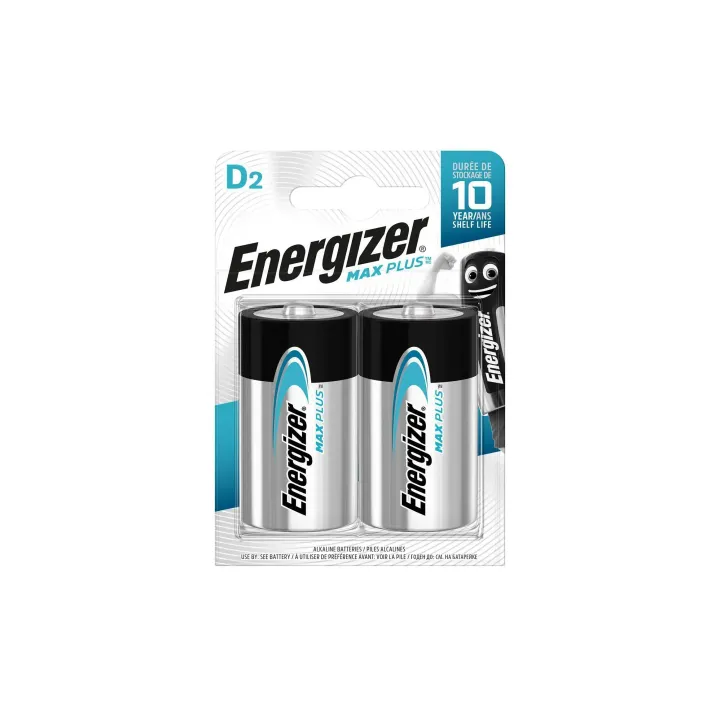 Energizer Pile Max Plus Mono D 2 pièces