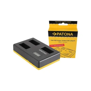 Patona Chargeur Triple Canon LP-E17