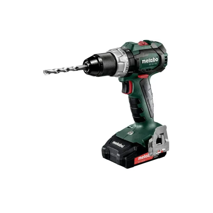 Metabo Perceuse-visseuse sans fil BS 18 LT BL Kit 2x 2.0 Ah