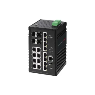 Edimax Pro Switch PoE+ sur rail IGS-5416P 20 Port