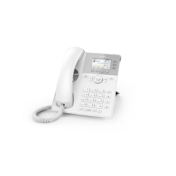 snom Téléphone de bureau D717 Blanc