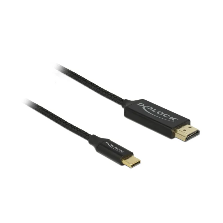 Delock Câble USB Type-C – HDMI câble coaxial, 1m, 4K-60Hz