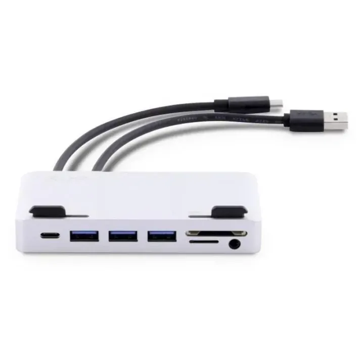 LMP Station daccueil USB-C Attach 7 Port iMac argentés