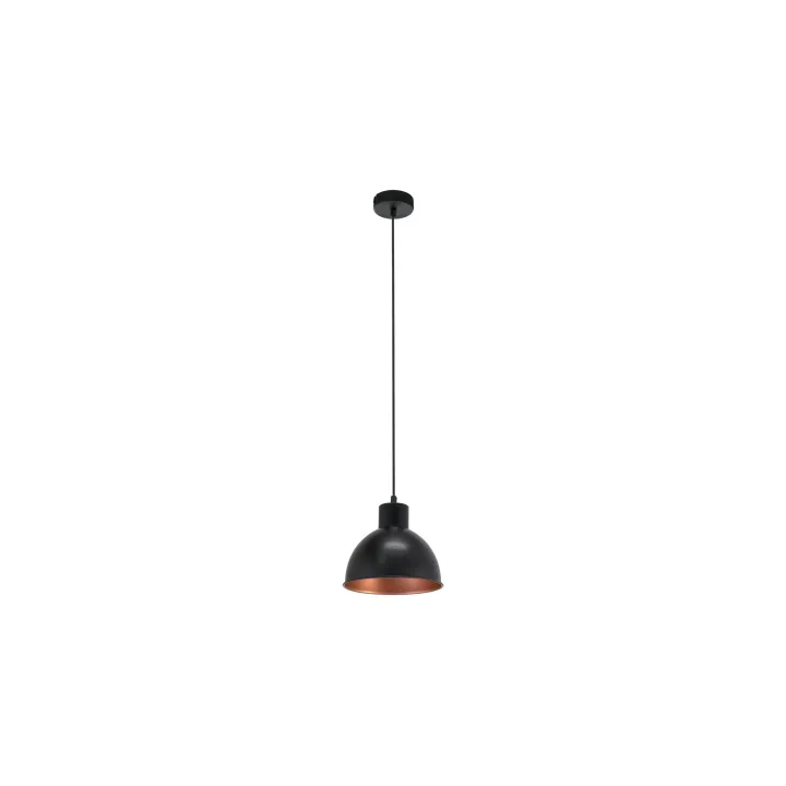 EGLO Leuchten Lampe suspendue TRURO 1 1x E27 Noir