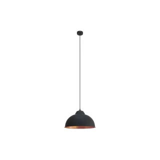 EGLO Leuchten Lampe suspendue TRURO 2 1x E27, 37 cm noir