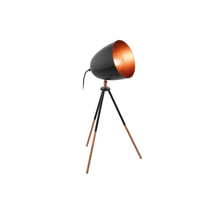 EGLO Leuchten Lampe de bureau CHESTER 1x E27 Noir