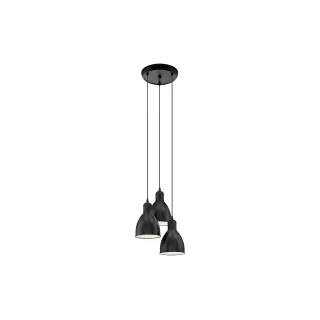 EGLO Leuchten Lampe suspendue PRIDDY 3x E27