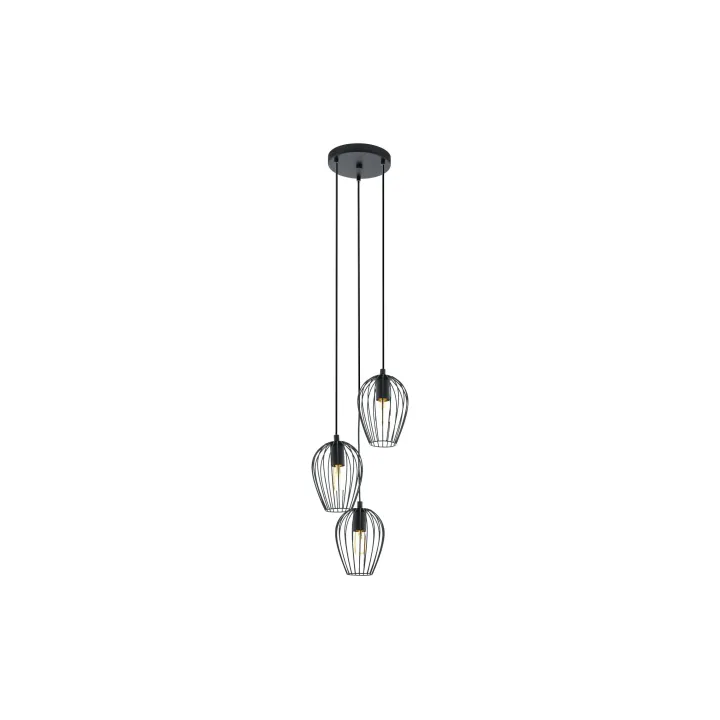 EGLO Leuchten Lampe suspendue NEWTOWN 3x E27, 38 cm