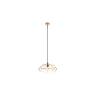 EGLO Leuchten Lampe suspendue CARLTON 2 1x E27 cuivre