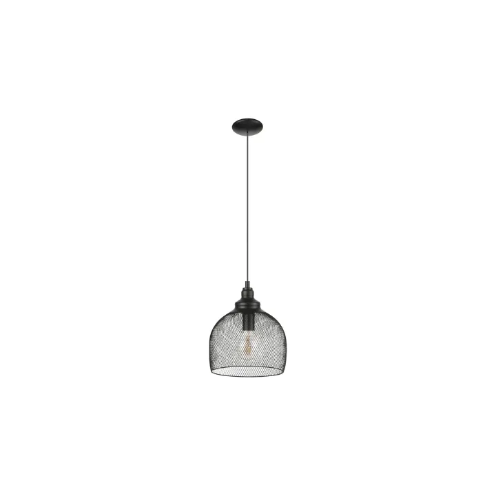 EGLO Leuchten Lampe suspendue STRAITON 1x E27 Noir