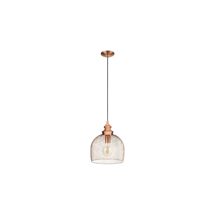 EGLO Leuchten Lampe suspendue STRAITON 1x E27 cuivre