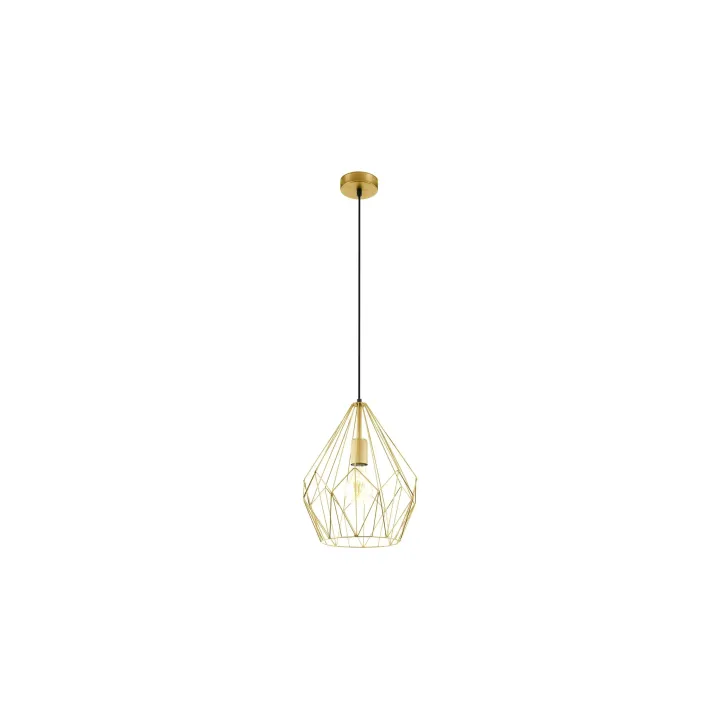 EGLO Leuchten Lampe suspendue CARLTON 1x E27 Or