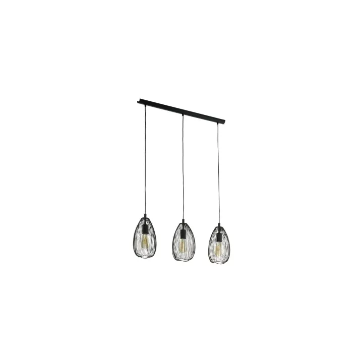 EGLO Leuchten Lampe suspendue CLEVEDON 3x E27