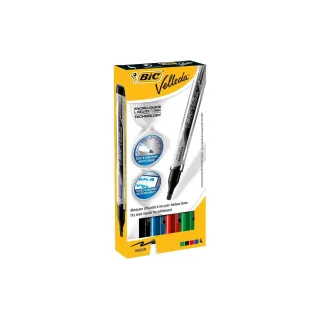 BIC Marqueur pour tableau blanc Velleda 4 pièces