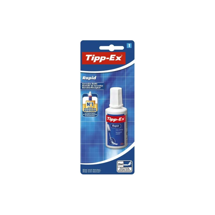 Tipp-Ex Fluide correcteur Tipp-Ex Rapid 20 ml, 1 pièce