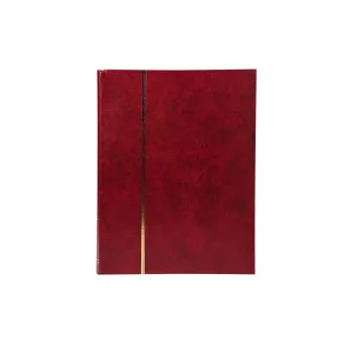 Exacompta Album de collection Timbres, 22.5 x 30.5 cm, 32 pages, rouge