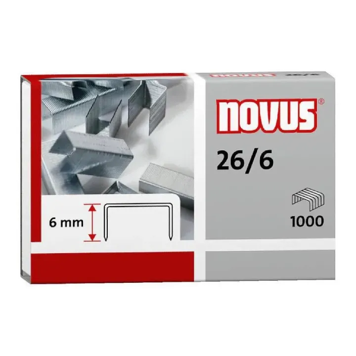 Novus Agrafe 26-6 1000 pièces