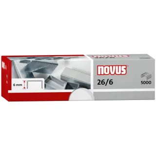 Novus Agrafe 26-6 5000 pièces