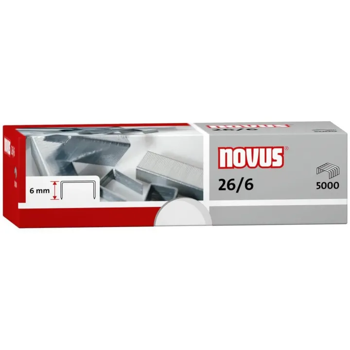 Novus Agrafe 26-6 5000 pièces