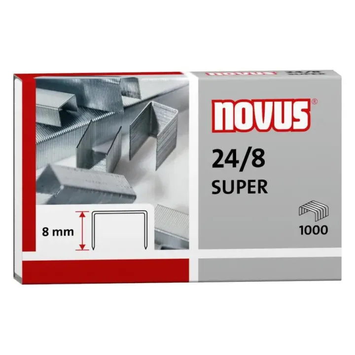 Novus Agrafe 24-8 Super 1000 pièces