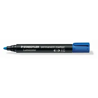 Staedtler Marqueur indélébile Lumocolor 352 Bleu, permanent