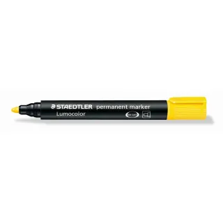 Staedtler Marqueur indélébile Lumocolor 352 Jaune, permanent