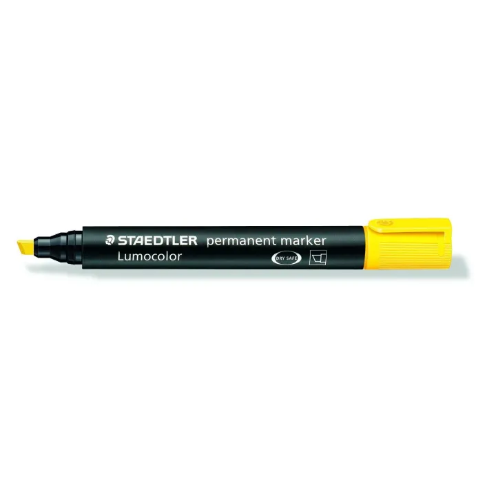 Staedtler Marqueur indélébile Lumocolor 350 Jaune, permanent