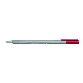 Staedtler Fineliner Triplus 334 0,3 mm, rouge carmin