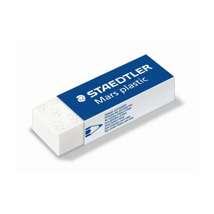 Staedtler Gomme Mars plastic Blanc