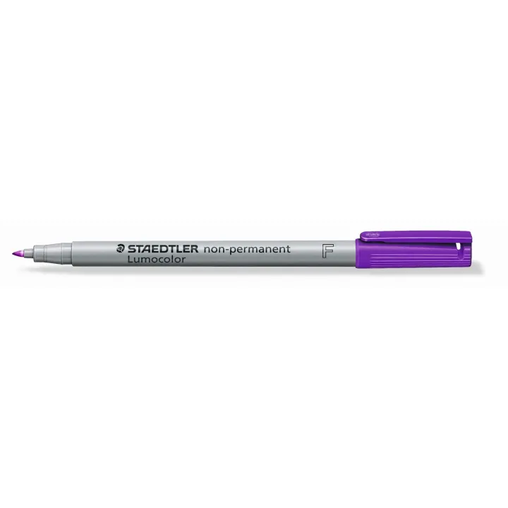 Staedtler Stylo à feuilles Lumocolor 316 F Violet, soluble dans leau