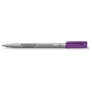 Staedtler Stylo à feuilles Lumocolor 315 M Violet, soluble dans leau