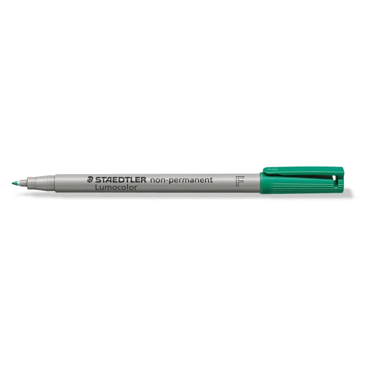 Staedtler Stylo à feuilles Lumocolor 316 F Vert, soluble dans leau