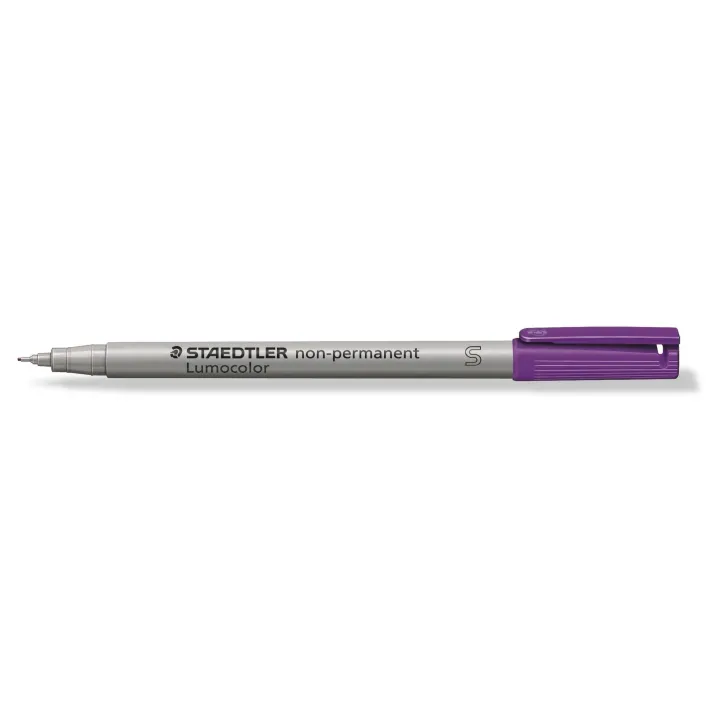 Staedtler Stylo à feuilles Lumocolor 311 S Violet, soluble dans leau