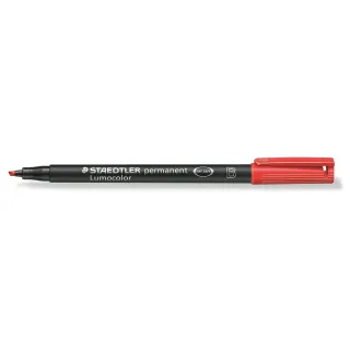 Staedtler Stylo à feuilles Lumocolor 314 B Rouge, permanent