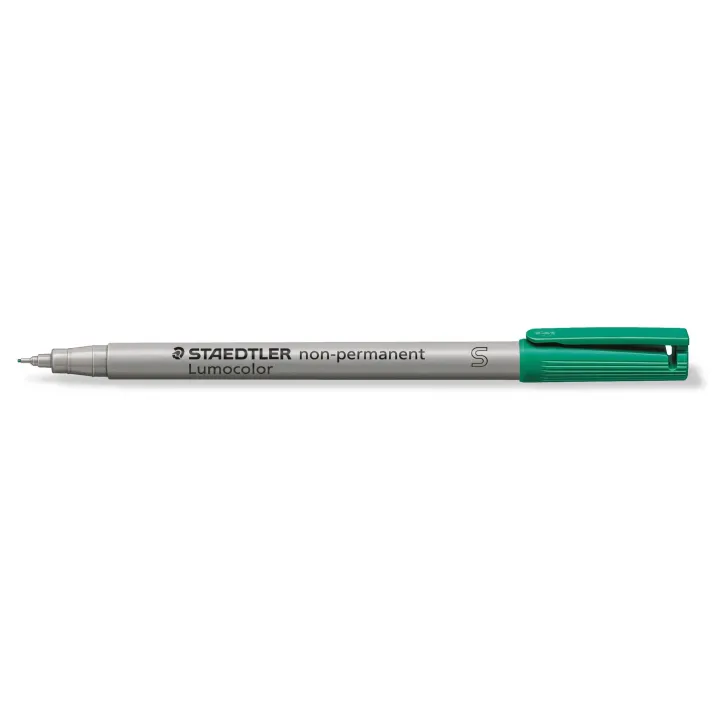 Staedtler Stylo à feuilles Lumocolor 311 S Vert, soluble dans leau