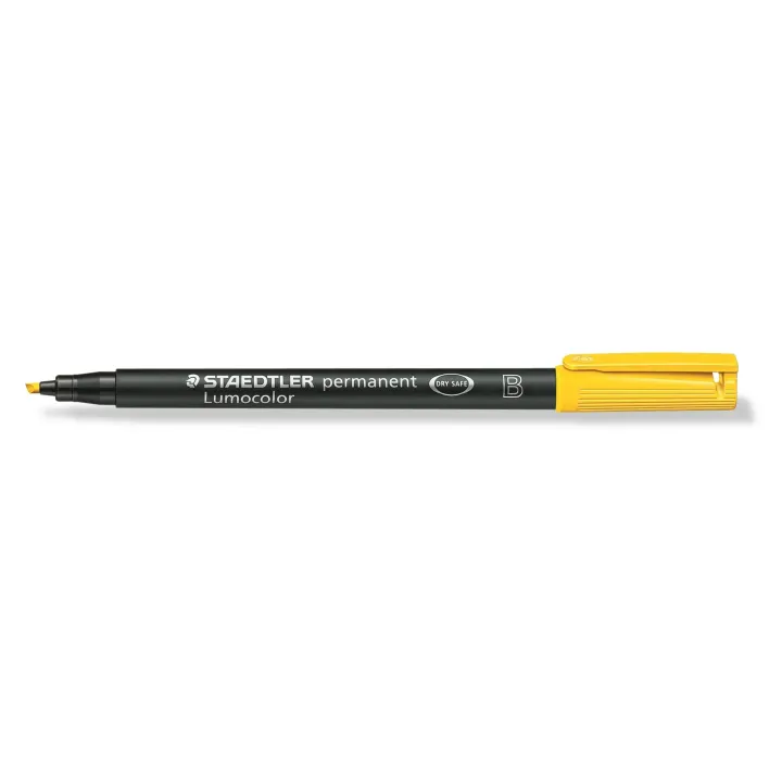 Staedtler Stylo à feuilles Lumocolor 314 B Jaune, permanent