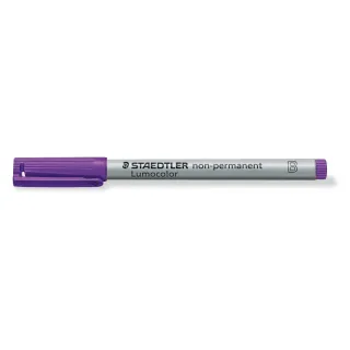 Staedtler Stylo à feuilles Lumocolor 312 Violet, soluble dans leau