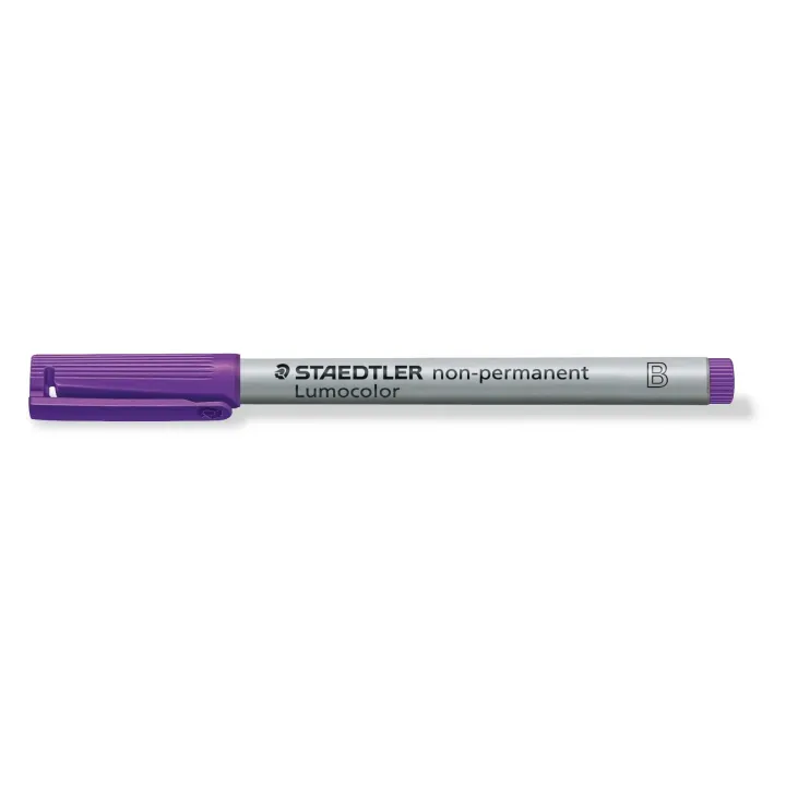 Staedtler Stylo à feuilles Lumocolor 312 Violet, soluble dans leau