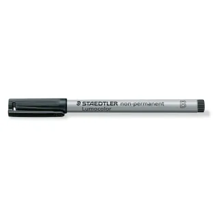 Staedtler Stylo à feuilles Lumocolor 312 Noir, soluble dans leau