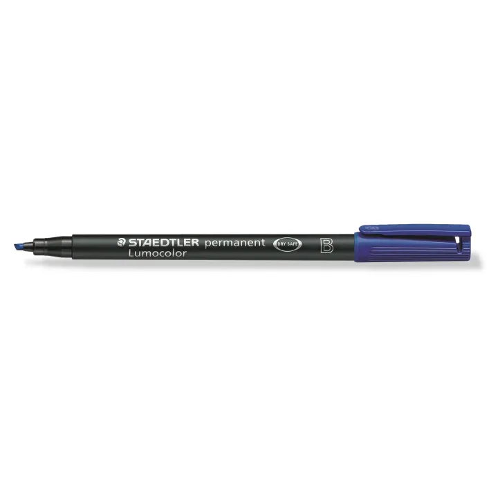 Staedtler Stylo à feuilles Lumocolor 314 B Bleu, permanent