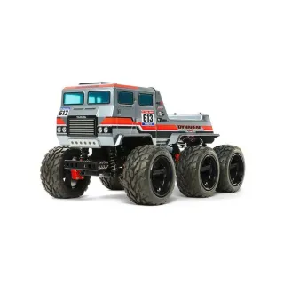 Tamiya Monster Truck Dynahead 6 x 6 (G6-01TR) kit de construction, 1:18