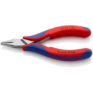 Knipex Pince coupante devant pour l’électronique 115 mm