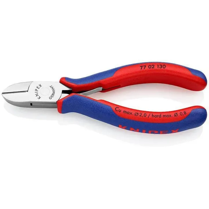 Knipex Pinces coupantes de côté pour l’électronique 130 mm