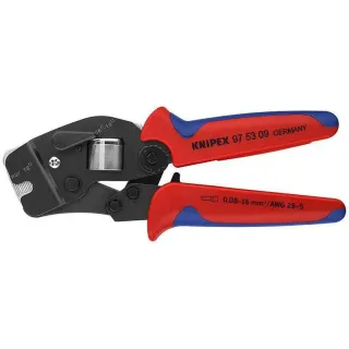 Knipex Pince à sertir 190 mm pour embouts de fils