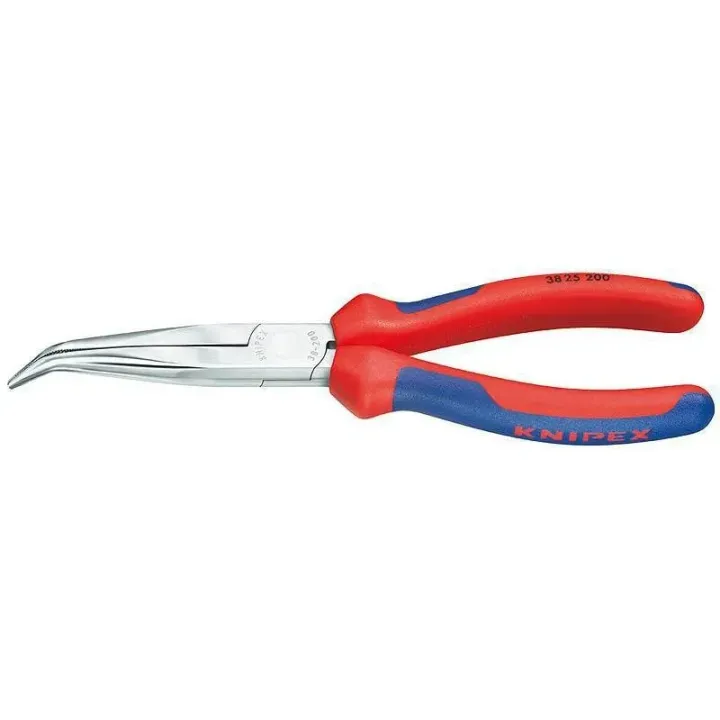 Knipex Pince de mécanicien 200 mm Mâchoires coudées