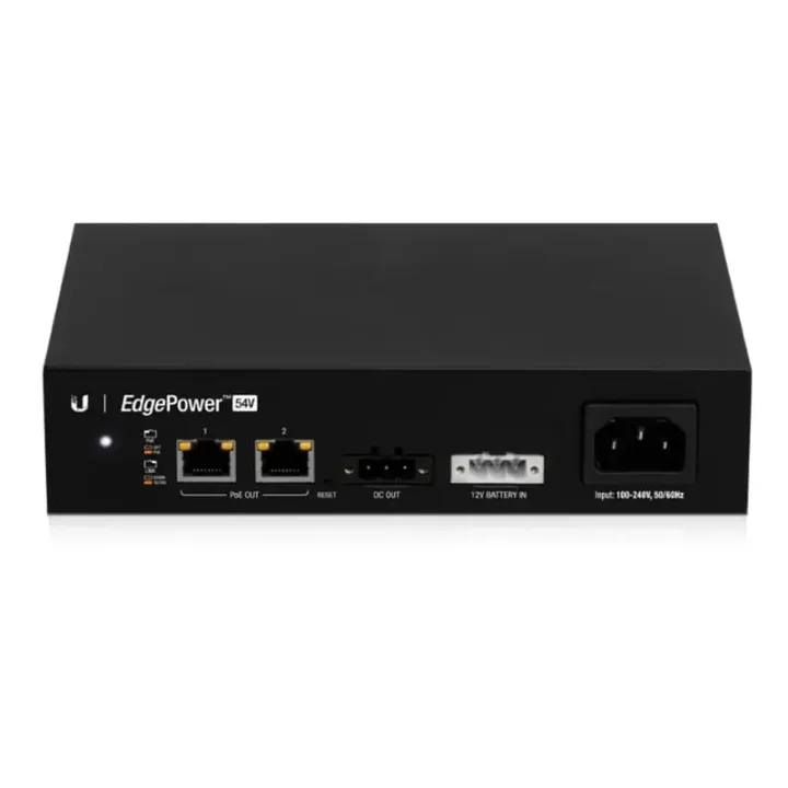 Ubiquiti Bloc d’alimentation EdgePower Supply EP-54V-72W avec le soutien de PoE & UPS