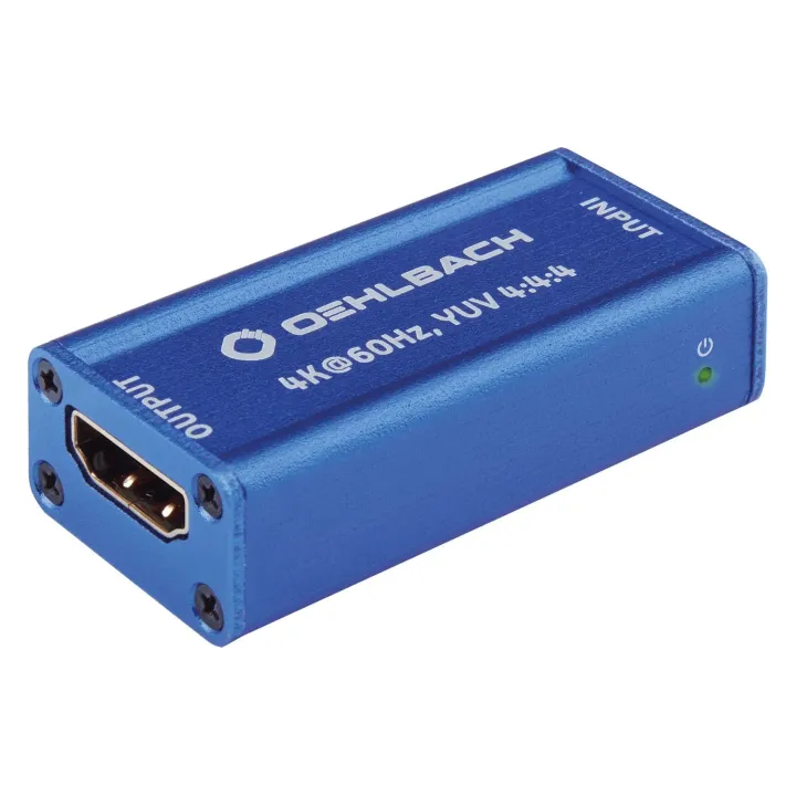 Oehlbach Amplificateur de signal UHD pour HDMI