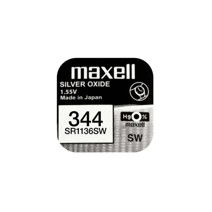 Maxell Europe LTD. Pile bouton SR1136SW 10 pièces