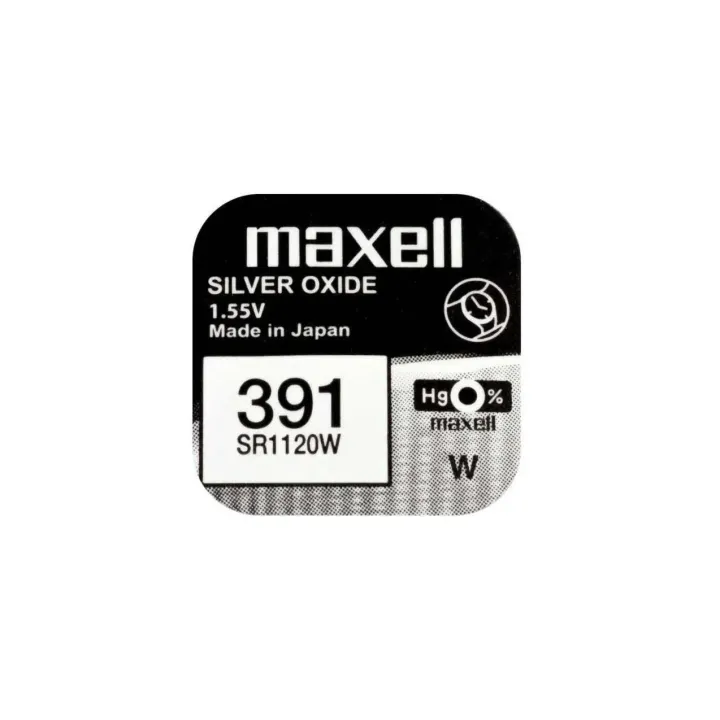 Maxell Europe LTD. Pile bouton SR1120W 10 pièces